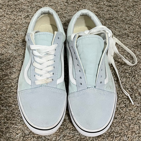 Vans Shoes - Baby Blue Old School Vans
